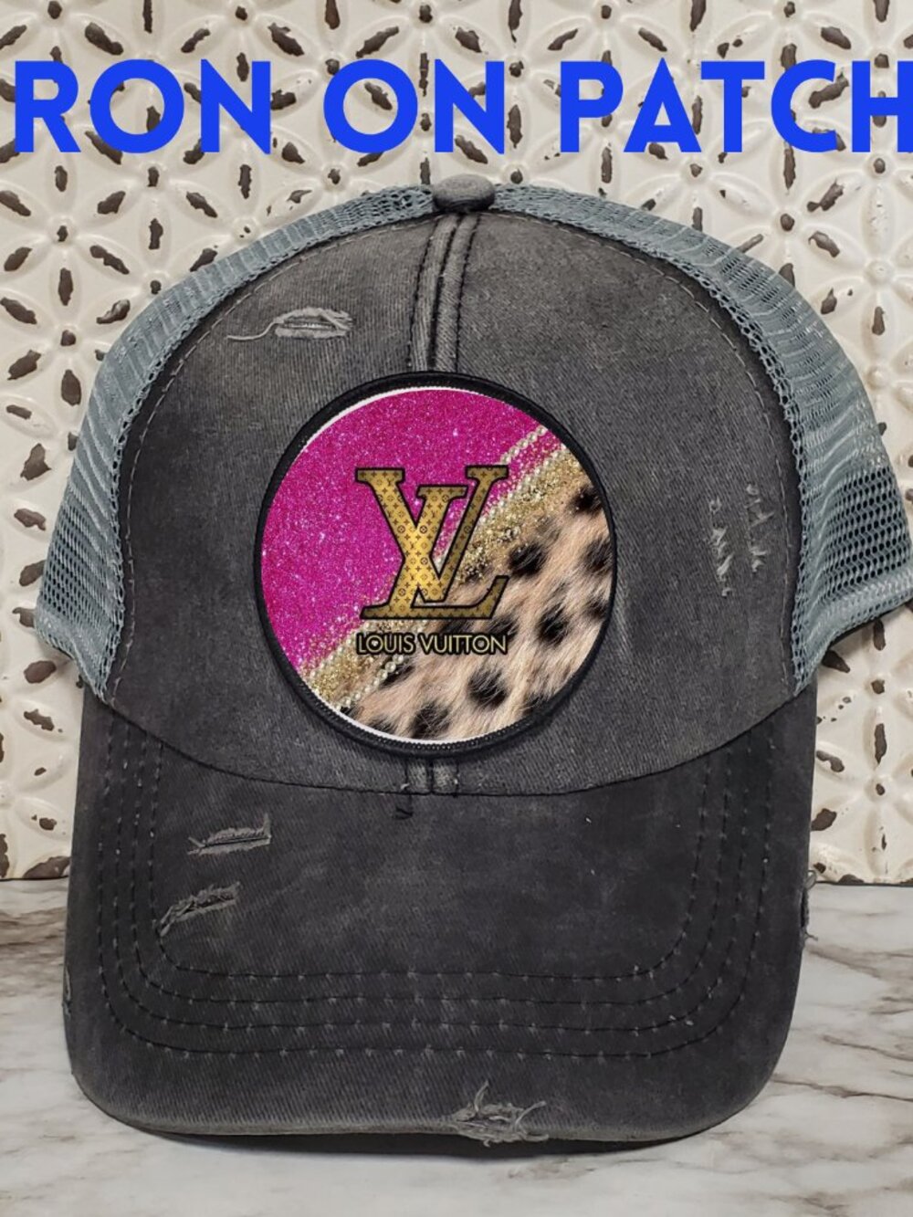 LV Iron on Patch